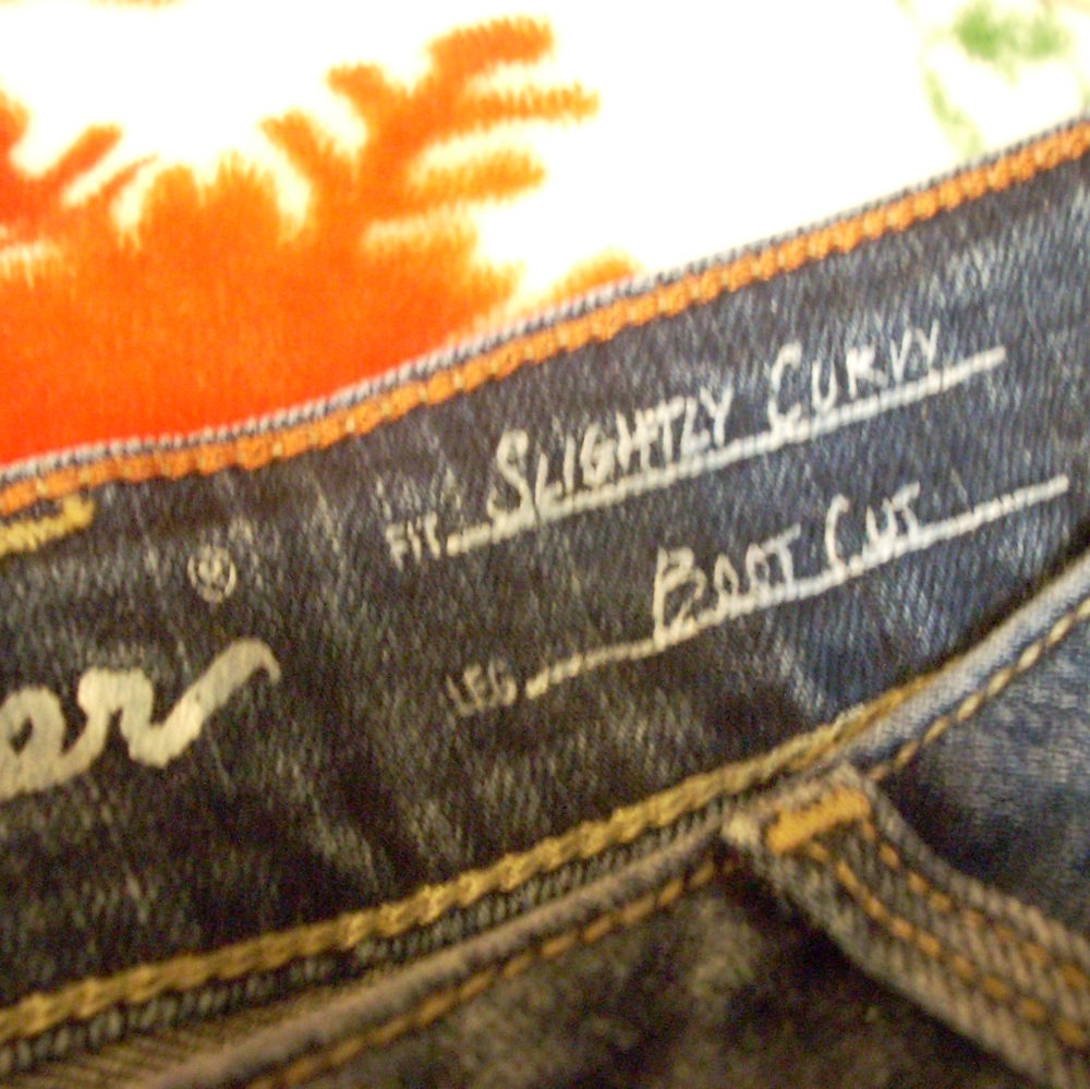Eddie Bauer Mid-Rise Slightly Curvy Bootcut Jeans - Picture 4 of 5